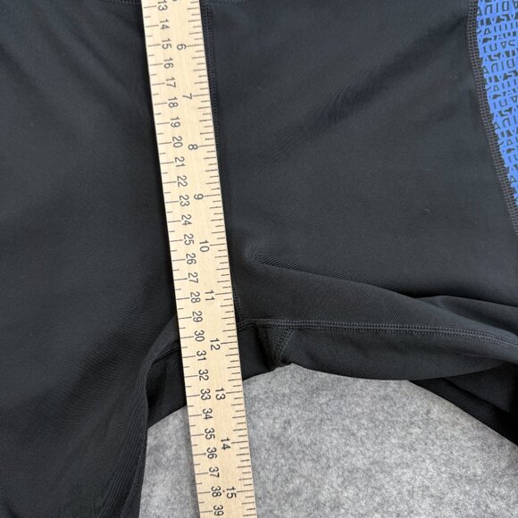 Adidas ClimaLite Women's Activewear Stretch Leggings Fitness Yoga Blue Black, XL - Picture 9 of 11